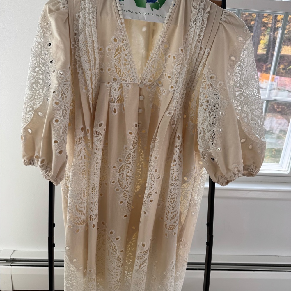 Hunter Bell Ivory Lace Dress